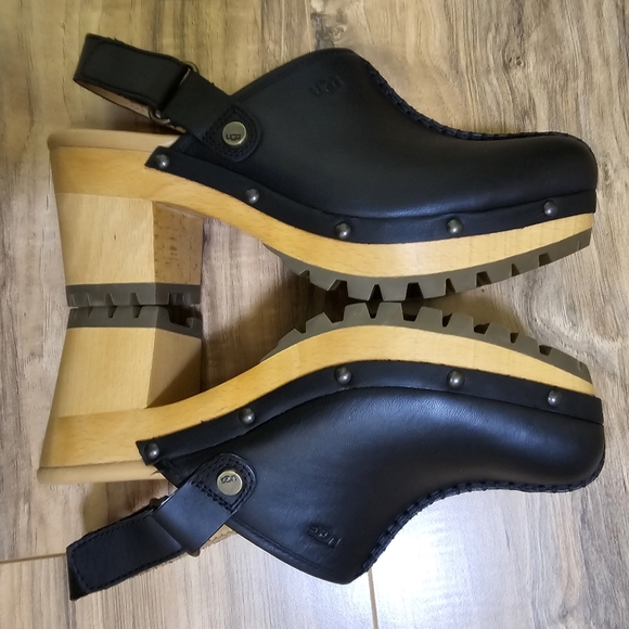 UGG Lanni clog, black, size US 8 - Picture 4 of 12